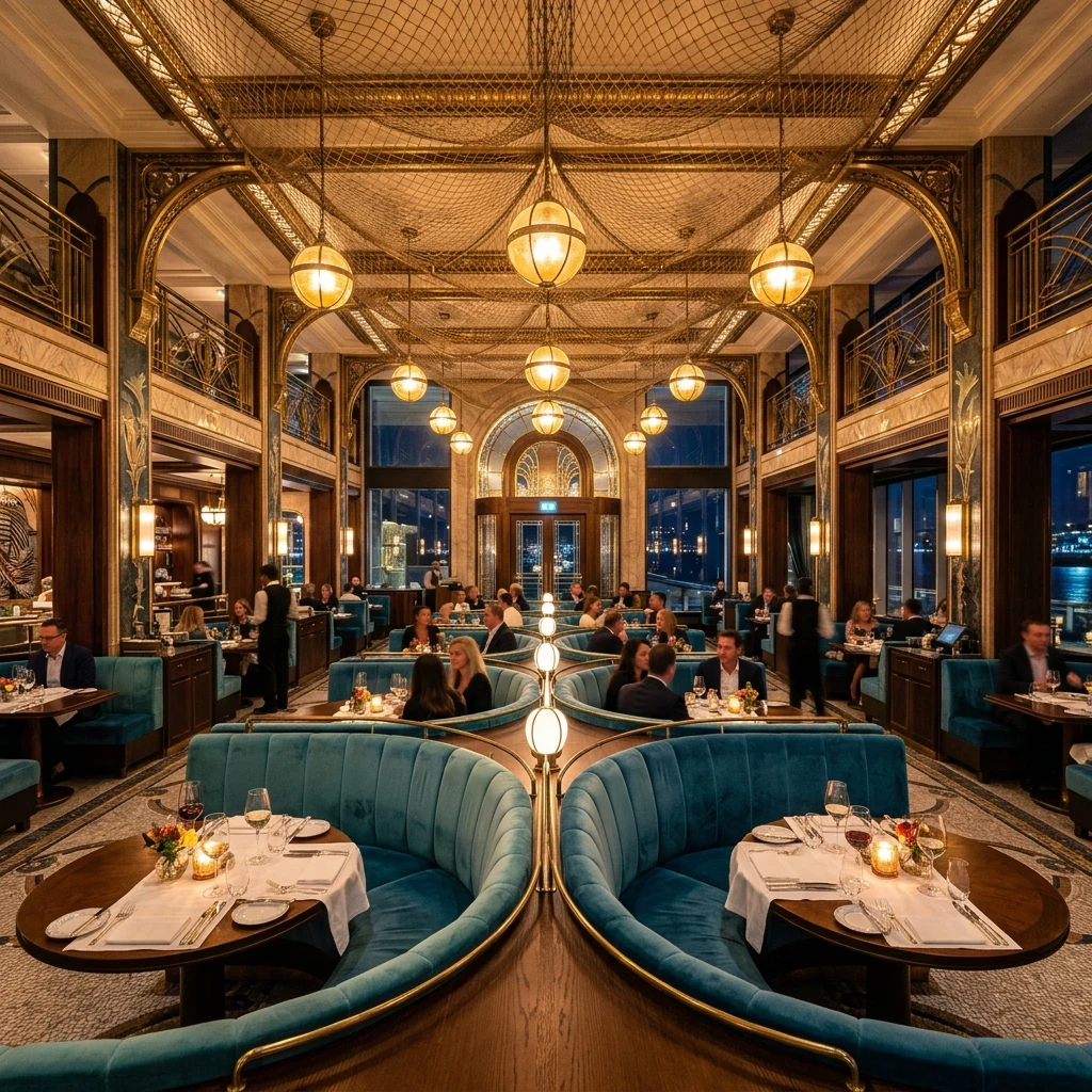 Restaurant dining room ambiance